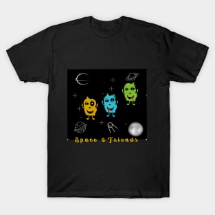 Space and friends T-Shirt